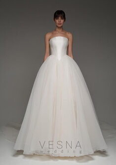 Свадебное платье Элиф Крем-V70063